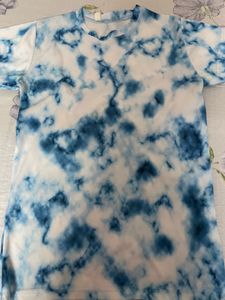Blue Cloud Tie-Dye T-Shirt