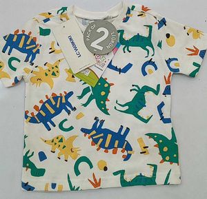 Kids Set Half Pant And Tees.