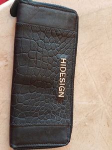 Hide Design Black Wallet