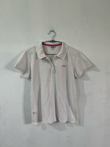 ASICS white polo