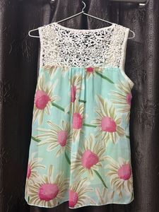 Floral Lace Top