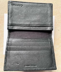 Calvin Klein Soft Leather Card Case