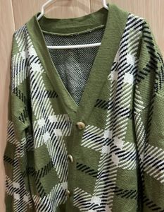 Korean Plaid Cardigan - Cozy &amp; Stylish