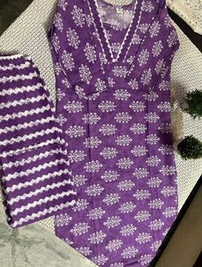 Kurti With Pant Set without tag