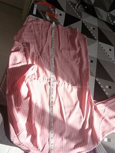 Chic Striped Button-Down Tunic NEW