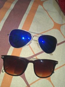 Sunglasses - Aviator &amp; Wayfarer Styles( Quantity 2