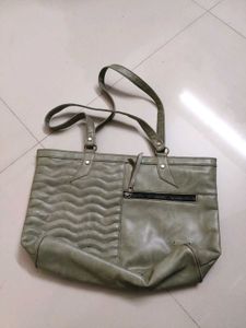 Stylish Light Green Tote Bag