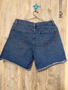 Classic Blue Denim Shorts