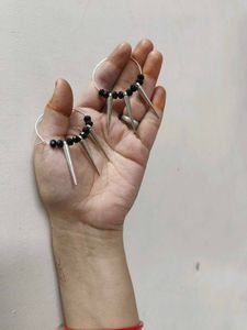 Unique Spike Hoop Earrings