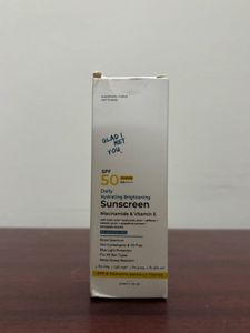Glad I Met You Sunscreen New