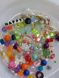 DIY Craft Beads soup & Charms Set