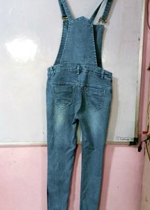 Cute Denim Dungaree with Bows✨💗🌷