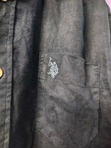 U.S. Polo Assn. Men's Black Shirt