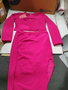 Rajovati Hot Pink Co-ord Set