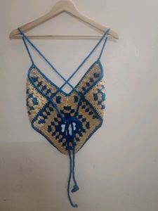 Granny Square Crop Top
