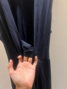 Elegant Navy Blue Maxi Dress