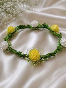 Elegant Floral Hair Crown