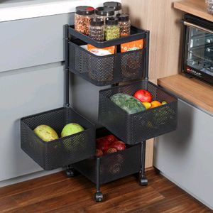 Kitchen Pro Trolley 4 Layer