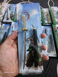 One Piece, Demon Slayer katana Keychain