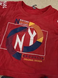 Boys NY Brooklyn Rock Star T-Shirt &amp; Shorts Set