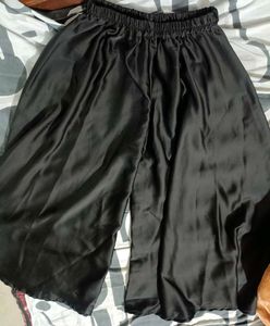 Elegant Black Kurta Palazzo Set