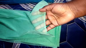 Two Chiffon Dupattas✨💚💙