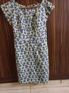 Casual Floral Print Dress