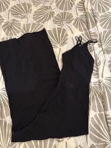 ASOS Black Wide Leg Jumpsuit