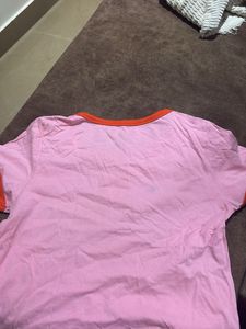 Pink 'Feel Amazin' Graphic T-Shirt