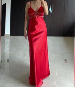 Red Maxi Dress