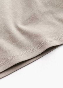 H&amp;M Basic Beige Crop T-Shirt