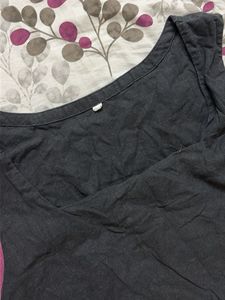 Basic Dark Grey Sleeveless Top