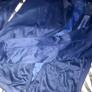 Men's Navy Blue Track Jacket