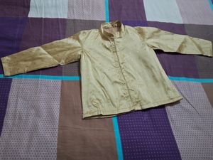 New Tailor Stitched Ethnic Golden Top