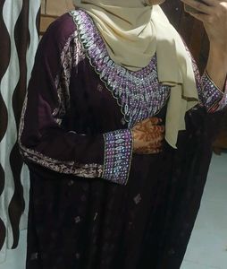 Elegant Embroidered Ethnic Gown