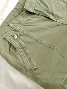 Olive Green Cargo Pants