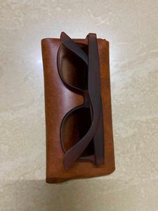 Stylish Brown Sunglasses with Case