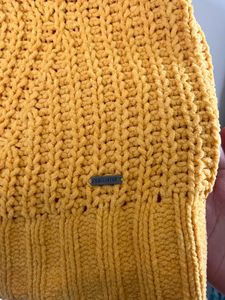 Mustard Knit Pullover