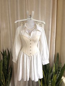 Imported Chic cotton White Dress