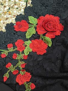 Black Lace Off-Shoulder top