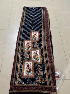 Pakistani style mirror work Dress Material