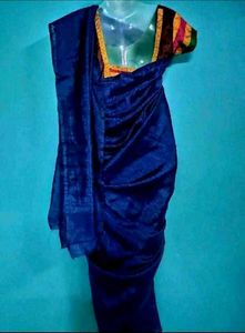 Sea Green wedding tissue saree
