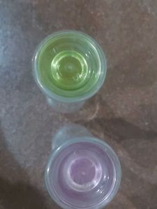 Diwali Gift - Set of 2 Tall, Clear Pilsner- Glasse