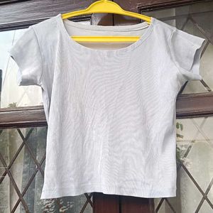 Basic Ribbed Crop Top