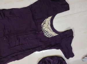 machine stitched suit pant dupatta