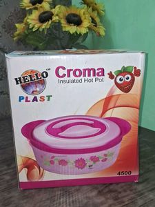 Hello Croma Insulated Hot Pot New