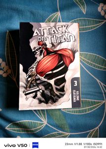 Attack on Titan Manga Volumes 1, 2, 3 &amp; 4