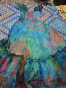 Bohemian Tie-Dye light weight Maxi Dress
