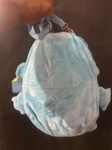 Hangyodon Sanrio Sling Bag Pouch Plush Backpack
