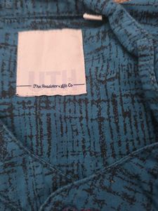 Salmon Short Sleeve Shirt w/ Tee - Size M
